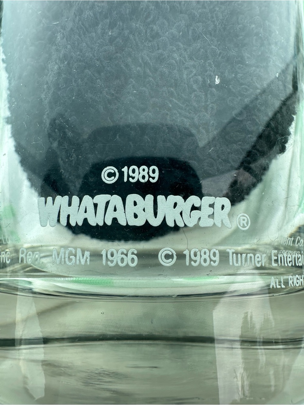 Whataburger Wizard of Oz clear glass cup 1 unit - Picture 6 of 10